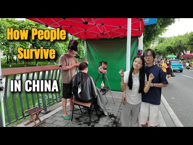 Low-Income Life in Guangzhou: A Chinese Couple’s Evening Walk