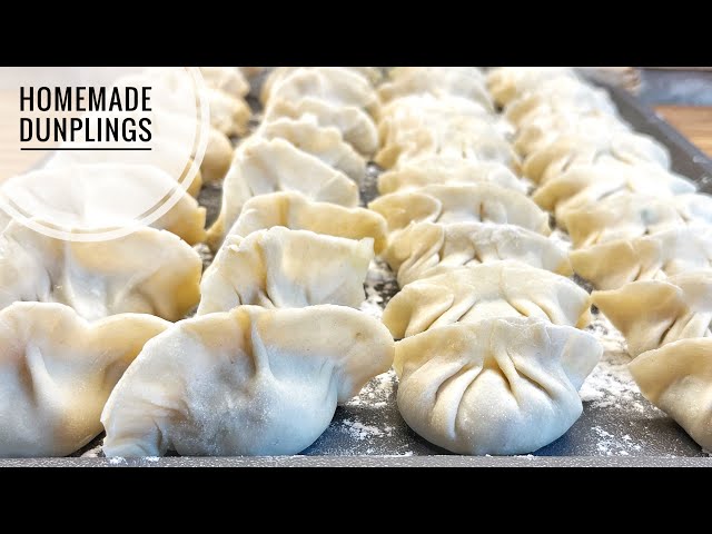 Homemade Cabbage Dumplings From Scratch, Step by Step