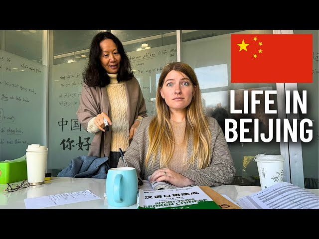 LIVING IN BEIJING, CHINA as a Foreigner: First Week Studying Chinese!