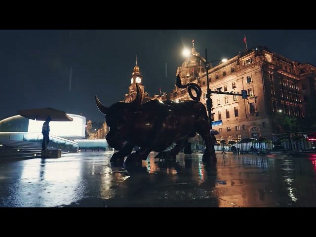 Rainy Night in China: 4K City Walk & ASMR 🌃｜中國雨夜：4K 城市漫步與雨聲 ASMR#CityWalk #China #StreetView