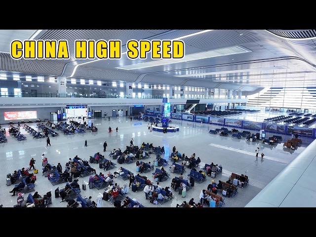 Inside China’s High-Speed Train: 350 km/h Travel