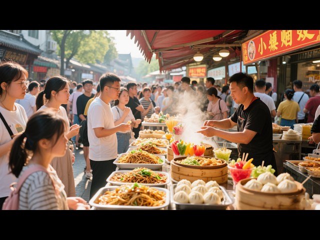 China’s most popular street food collection! 30 Chinese street food！