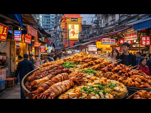Xiamen Night Market Food Tour: Why So Much Taiwanese Food?