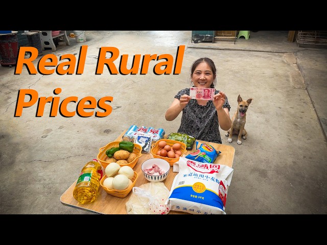What 100 Yuan Buys in a Rural Chinese Village Supermarket
