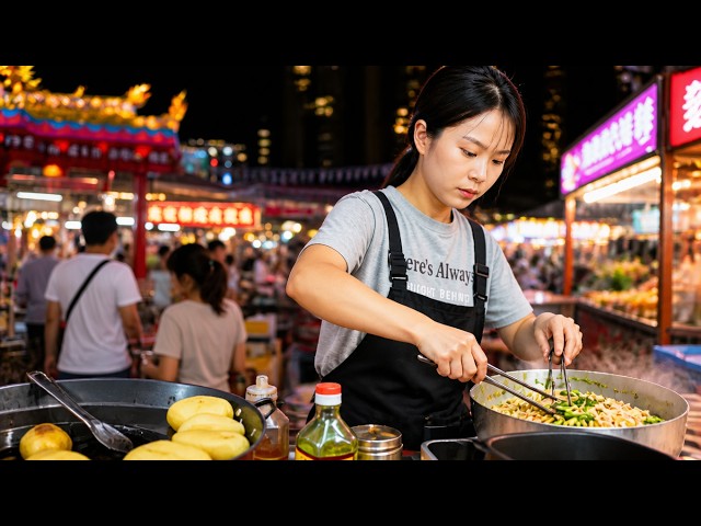 Quanzhou Night Market Walk: Fujian Street Food in 4K