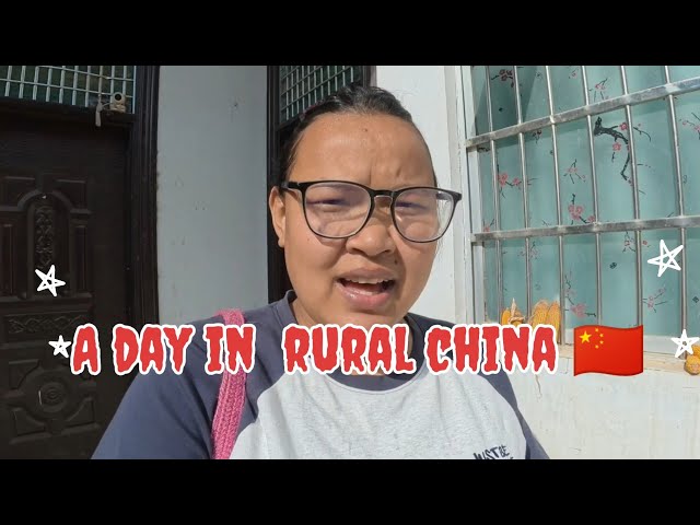A realistic weekend: An ordinary Nepali girl living in rural China