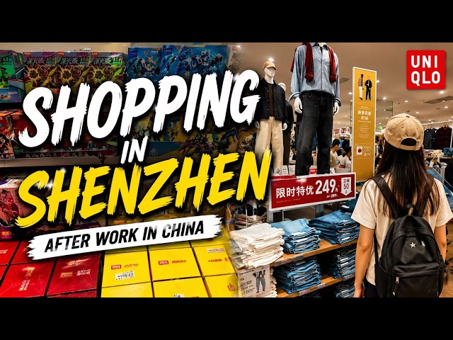 Shopping in SHENZHEN | After Work in China