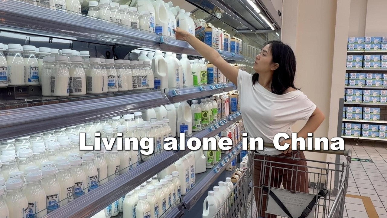 What Life Costs in China: Small Apartment Living & Walmart Grocery Shopping After Work