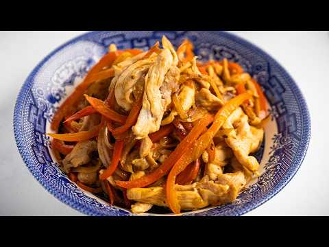 Stir-Fry Chicken in Plum Sauce — Easy 30-Minute Asian Weeknight Dinner — 2026