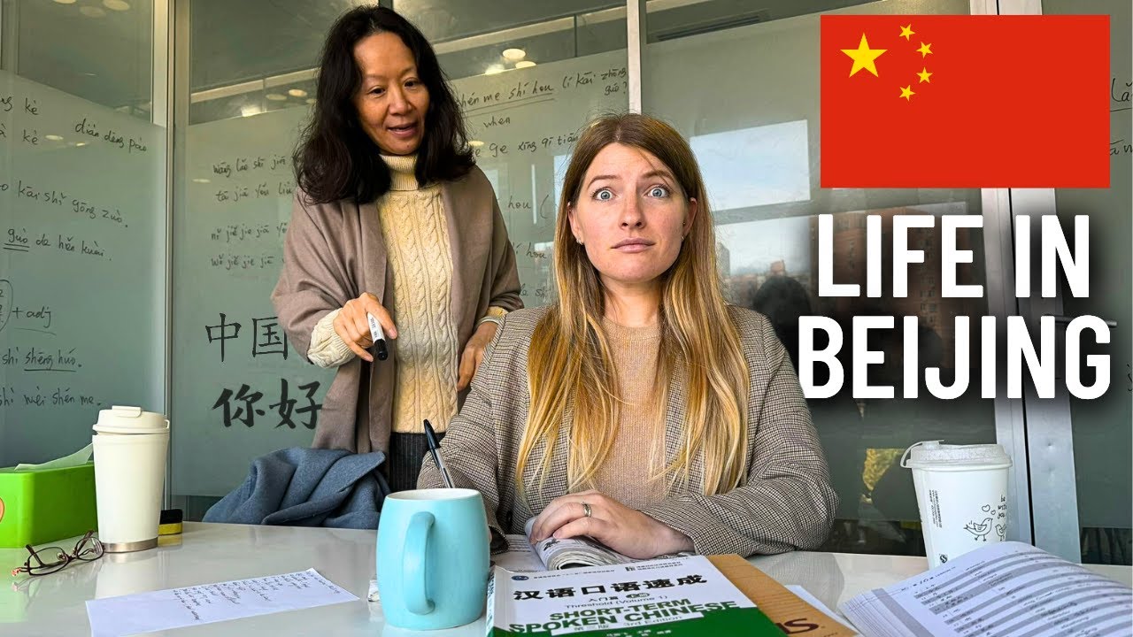 LIVING IN BEIJING, CHINA as a Foreigner: First Week Studying Chinese!