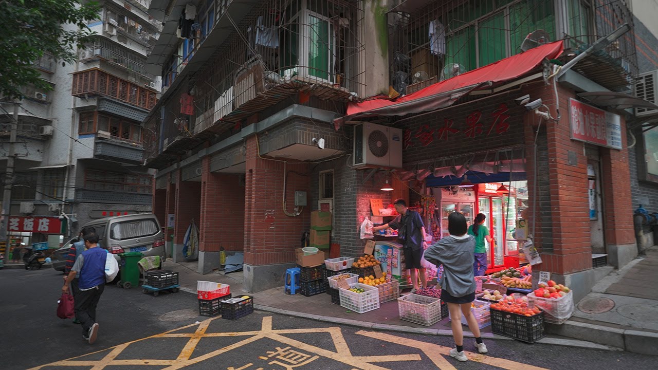 China Chongqing Walking: Caijiashibao, Pipashan Street, Zhongshan 4th Road [4K]