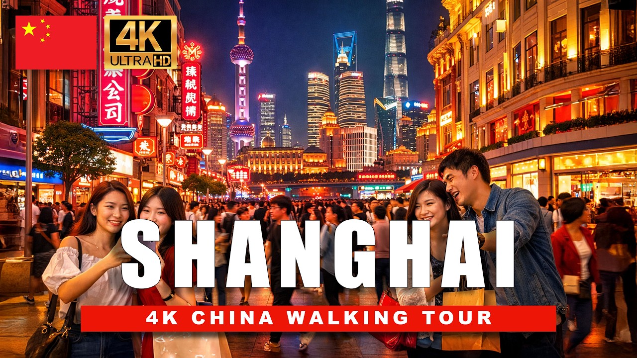 Shanghai 2025: Walking the Most Beautiful Streets — Nightlife, Food & Skyline