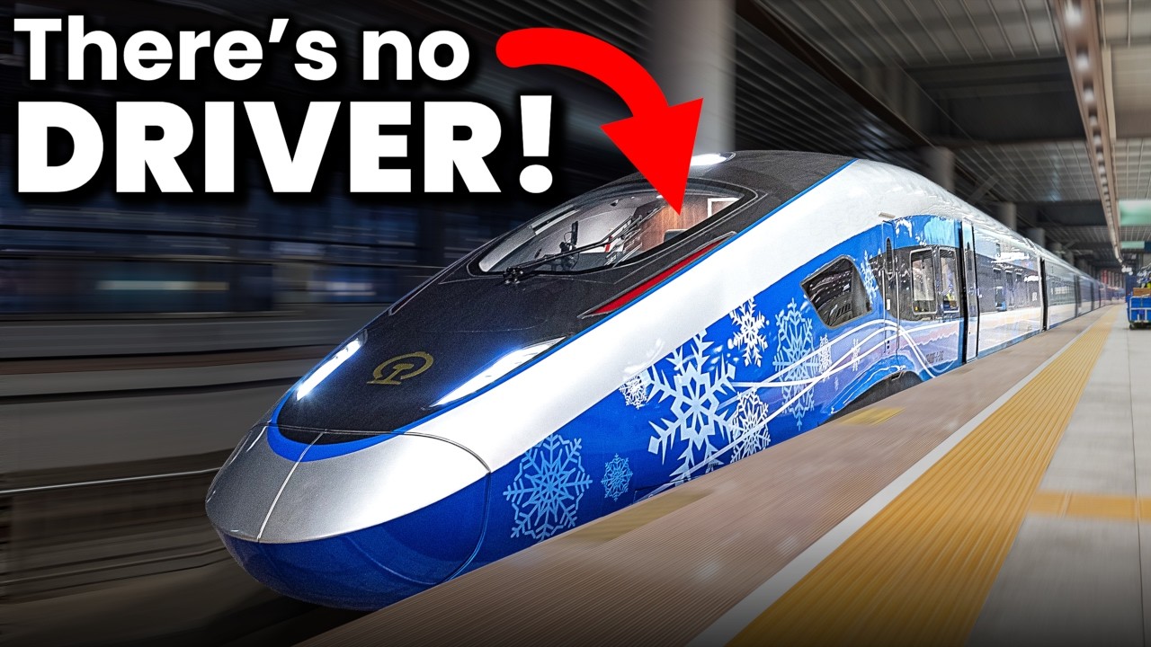 Riding China INSANE New Self-Driving High-Speed Train: Fuxing Intelligent EMU