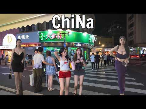 Inside Guangzhou Nightlife — China Street Life 4K