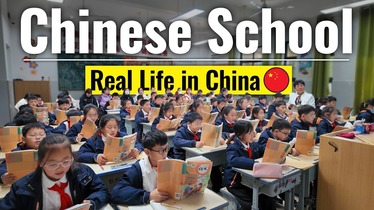 Day in the Life of Chinese Elementary School Students