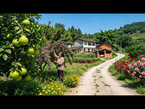 Nobody Knows This Hidden Sichuan Village In China! 4K